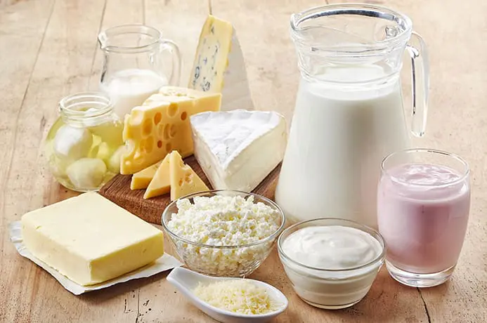High In Calcium Food Products