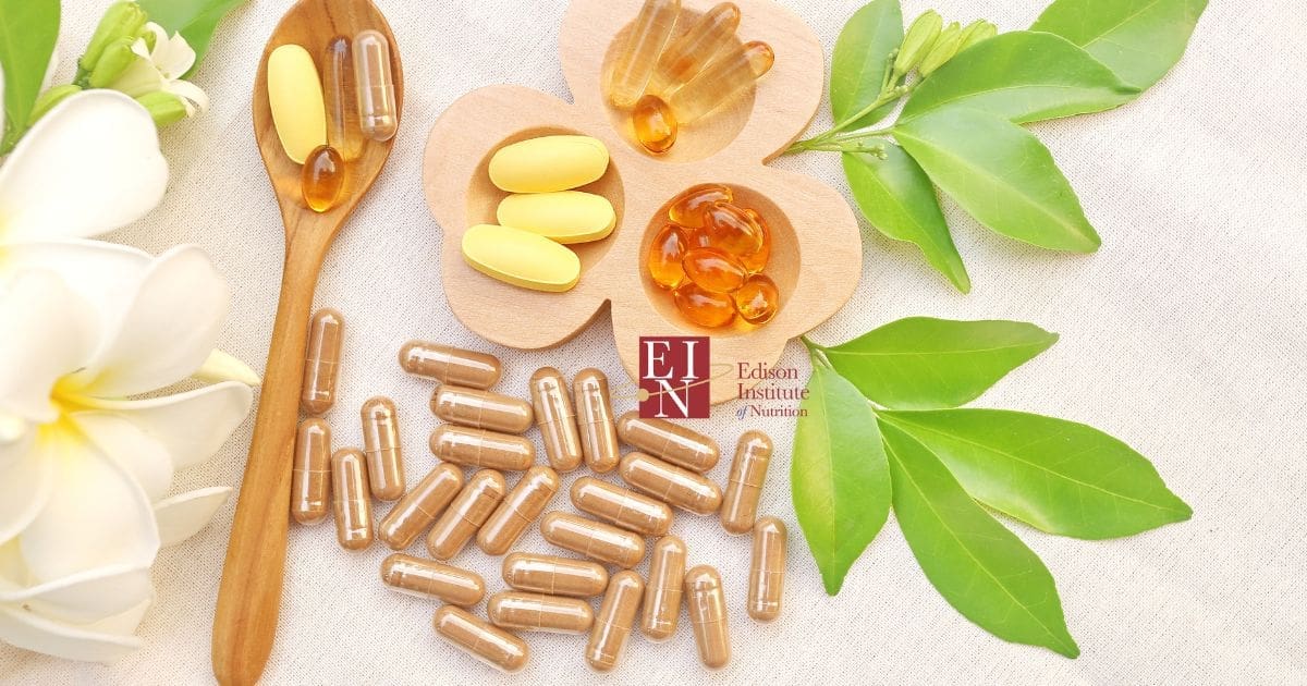 The Top Vitamins, Minerals and Herbs to Help Burn Fat | Online Nutrition Training Course & Diplomas | Edison Institute of Nutrition is a Nutrition School Training Nutrition Professionals Worldwide