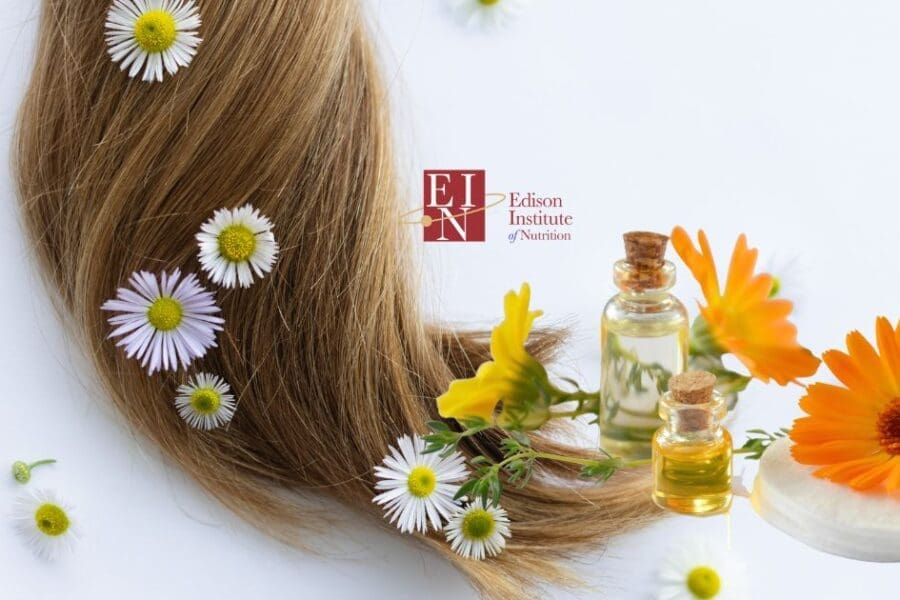 Seven Essential Nutrients for Stronger, Healthier Hair | Online Nutrition Training Course & Diplomas | Edison Institute of Nutrition is a Nutrition School Training Nutrition Professionals Worldwide