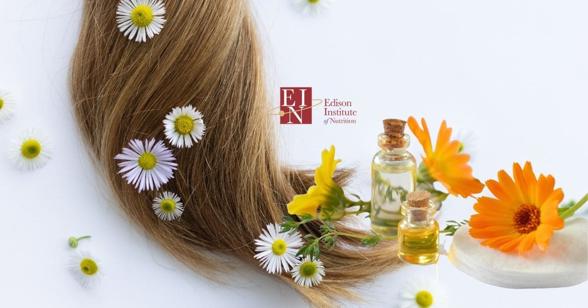 Seven Essential Nutrients for Stronger, Healthier Hair | Online Nutrition Training Course & Diplomas | Edison Institute of Nutrition is a Nutrition School Training Nutrition Professionals Worldwide